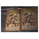 Lot Of 7 Oklahoma Goldbacks 1/2 - 1/2000 oz Gold - 2025 Edition