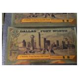 Dallas Fort Worth 24K Gold Card 1/1000oz - Y