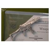 Investment Caster Weapons G36 - Hand-crafted 999 Pure Silver 9.3 g