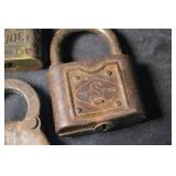 Vintage Padlocks - Vintage Quality 6-Lever, York & Code Assorted Locks