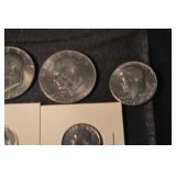 US 1976 Bicentennial Coin Lot - Kennedy Half Dollars, Dimes & Quarters