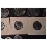 US 1976 Bicentennial Coin Lot - Kennedy Half Dollars, Dimes & Quarters