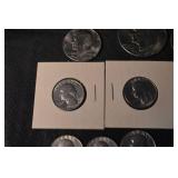 US 1976 Bicentennial Coin Lot - Kennedy Half Dollars, Dimes & Quarters