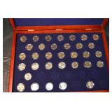 The Complete Presidents Coin Collection - The Morgan Mint Display Box Set