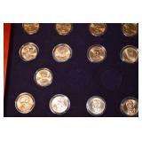 The Complete Presidents Coin Collection - The Morgan Mint Display Box Set