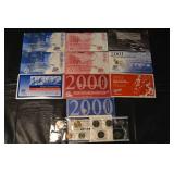 United States Mint Uncirculated Coin Sets - 2001-2005 (Lot of 10)