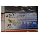United States Mint Uncirculated Coin Sets - 2001-2005 (Lot of 10)