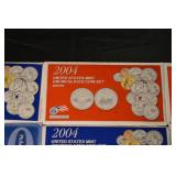 United States Mint Uncirculated Coin Sets - 2004 & 2006 Philadelphia & Denver Lot Of 10
