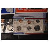 United States Mint Uncirculated Coin Sets Lot - 10 Boxes (1987-2004)
