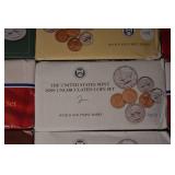The United States Mint Uncirculated Coin Sets - Lot of 10 (D & P Mint Marks)