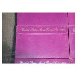 United States Mint Proof Sets - Lot of 10 Purple Boxes (1980s-1992)