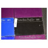 Lot Of 10 United States Proof Sets - Assorted Years (1968-1988) Lot