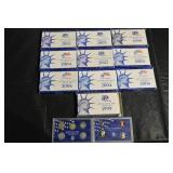 United States Mint Proof Sets - Mixed Years 1999, 2002-2006 Including 50 State Quarters