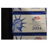 United States Mint Proof Sets - Mixed Years 1999, 2002-2006 Including 50 State Quarters