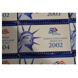 United States Mint Proof Sets - Mixed Years 1999, 2002-2006 Including 50 State Quarters