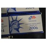 United States Mint Proof Sets - Mixed Years 1999, 2002-2006 Including 50 State Quarters