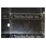 Lot Of 10 United States Proof Sets - 1973-1977 Collection