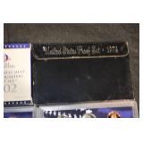 Lot Of 10 United States Mint Proof Sets - 50 State Quarters 2002, 1971, 1972, 1974