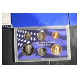 Lot Of 10 United States Mint Proof Sets - 50 State Quarters 2002, 1971, 1972, 1974
