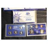 Lot Of 9 United States Mint Proof Sets & State Quarters Lot - 2000s To 2021