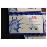 Lot Of 9 United States Mint Proof Sets & State Quarters Lot - 2000s To 2021