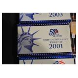 Lot Of 9 United States Mint Proof Sets & State Quarters Lot - 2000s To 2021