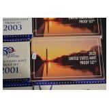 Lot Of 9 United States Mint Proof Sets & State Quarters Lot - 2000s To 2021