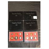 United States Proof Set 1981 & 1982 - Lot Of 6