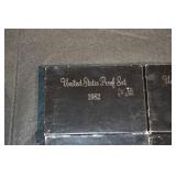 United States Proof Set 1981 & 1982 - Lot Of 6