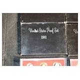 United States Proof Set 1981 & 1982 - Lot Of 6