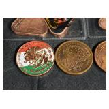 Natural Wonders 5 Coin - Amazon Rainforest Round - Parrot Triangle Coins - World Coin Lot