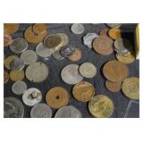 Tanzania 2000 Shilingi Banknote with Assorted World Coins