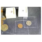 Tanzania 2000 Shilingi Banknote with Assorted World Coins