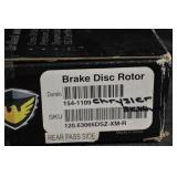 Duralo Brake Disc Rotor - Rear Pass Side for Chrysler