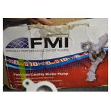 FMI Premium Performance Water Pump - Automotive Replacement Impeller & Housing