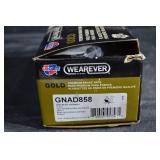 Wearever Gold GNAD858 Premium Brake Pads With Hardware