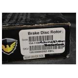 Duralo DSZ-XM-L Brake Disc Rotor - Rear Driver Side