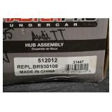 MasterPro Hub Assembly 512012 for Audi TT AWD 2003-2006