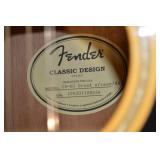 Fender CD-60 Dreadnought Acoustic Guitar - Classic Design Series with Case