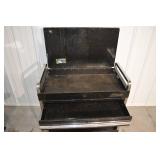 MAC Tools Rolling Tool Cart - Black Powder-Coated Steel Cart on Casters