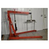 Pittsburgh Automotive 2-Ton Foldable Engine Crane With Load Leveler