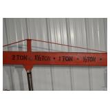 Pittsburgh Automotive 2-Ton Foldable Engine Crane With Load Leveler