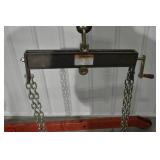 Pittsburgh Automotive 2-Ton Foldable Engine Crane With Load Leveler