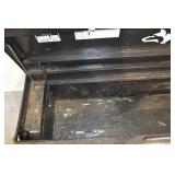 Husky Diamond Plate Tool Chest - Black Heavy-Duty Steel Toolbox