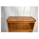 Oak 5-Section Glass-Front Display Cabinet - 32.5W x 13.5D x 57.25H