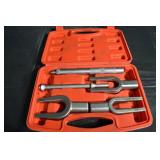 Ball Joint & Tie Rod Service Kit - Air Hammer Adapter, 1-1/8 Ball Joint, 11/16 Tie Rod - Orange Case