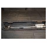 Pittsburgh Pro 1/2 in Drive Torque Wrench - Includes Case
