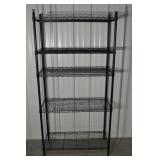 Wire Shelving Unit - 5-Shelf, 36 x 18 x 72 in