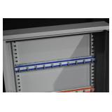 Key Cabinet - Metal, Color-Coded Rails, Wall-Mount