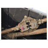 Vintage Pipe Cutter & Plumbing Tools Lot - Rusty Wrenches, Tubing & Hardware